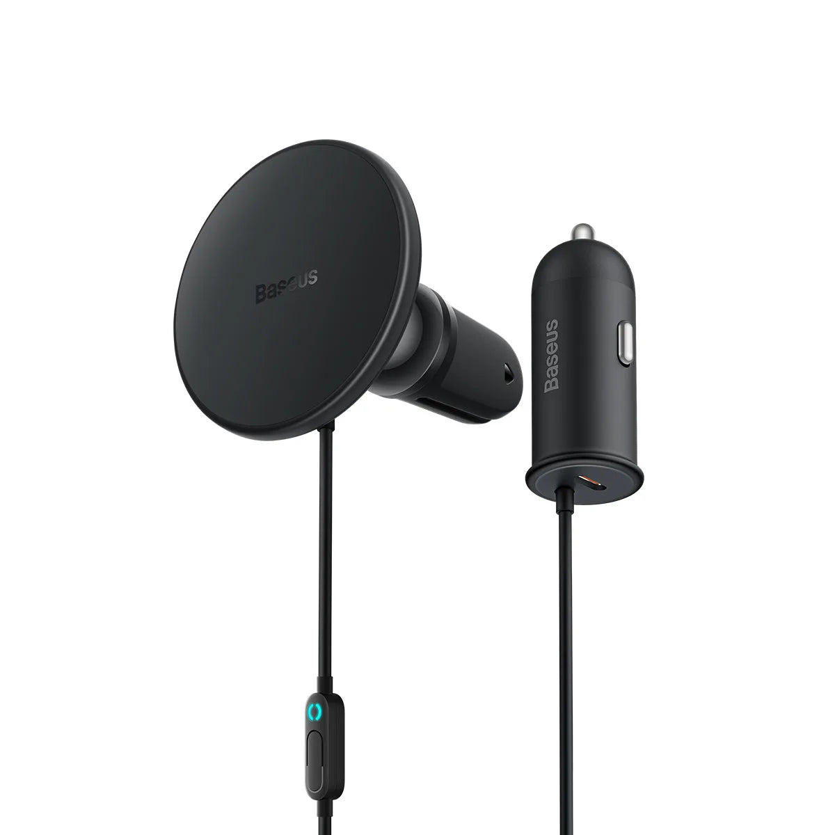 Support voiture magnétique avec charge sans fil 15 W — photo 1 sur 5