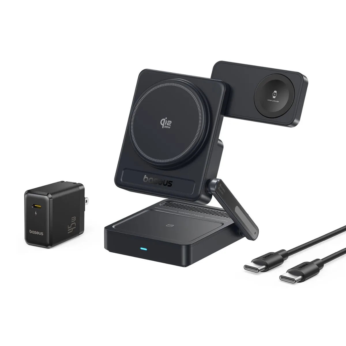 Station de charge sans fil 3-en-1 Qi2.2 — photo 4 sur 5