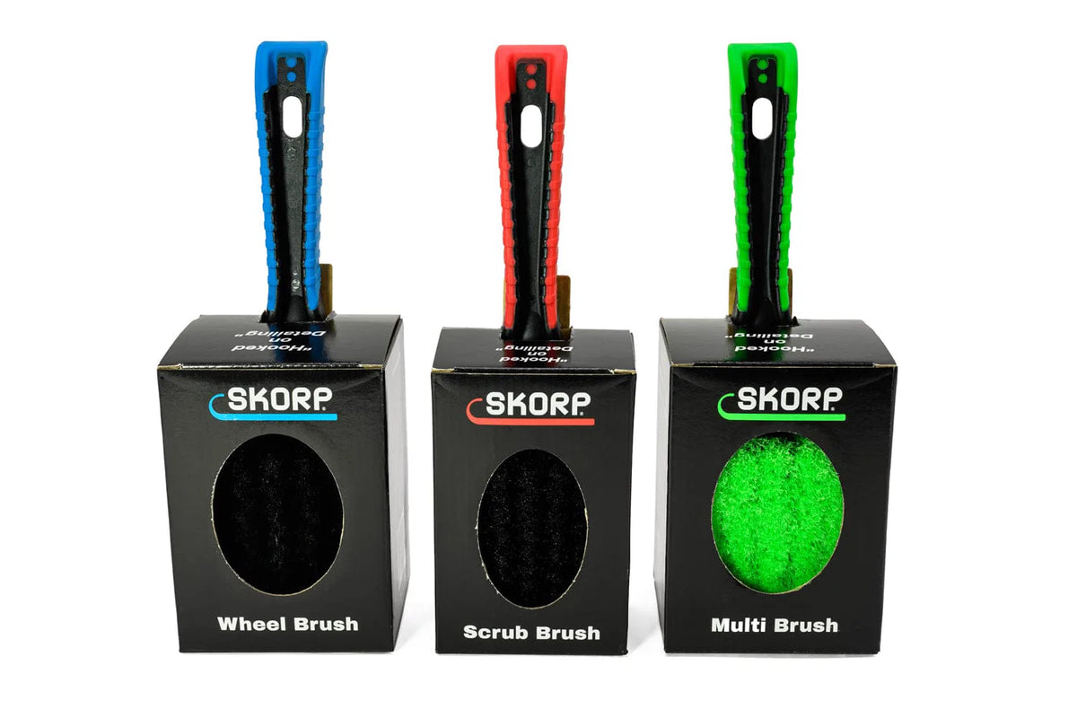 Kit de 3 brosses de détaillage auto — photo 3 sur 5