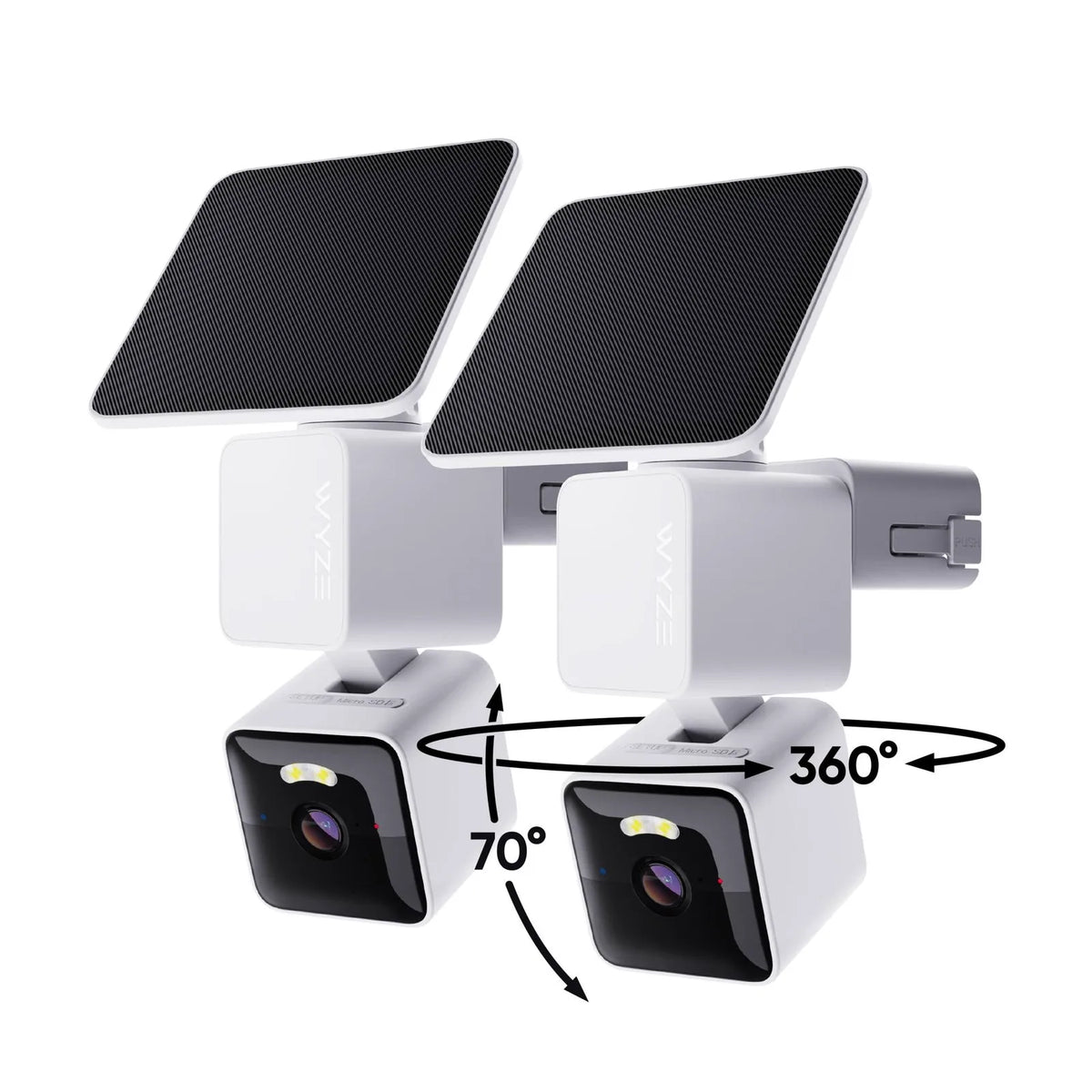 Caméra solaire Wi-Fi motorisée 2K — photo 2 sur 5