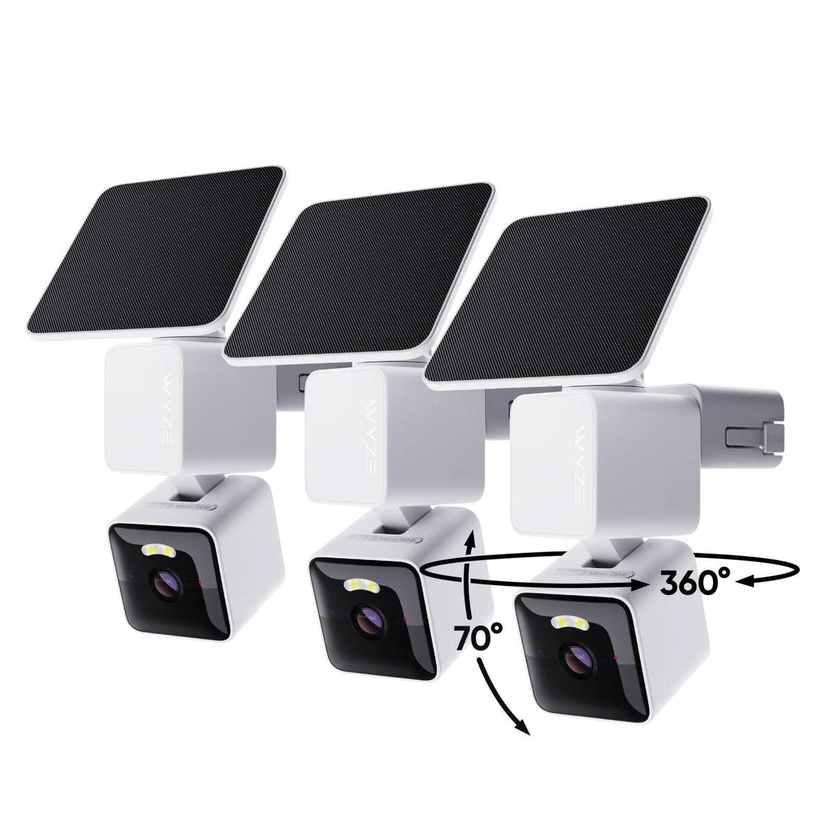 Caméra solaire Wi-Fi motorisée 2K — photo 3 sur 5