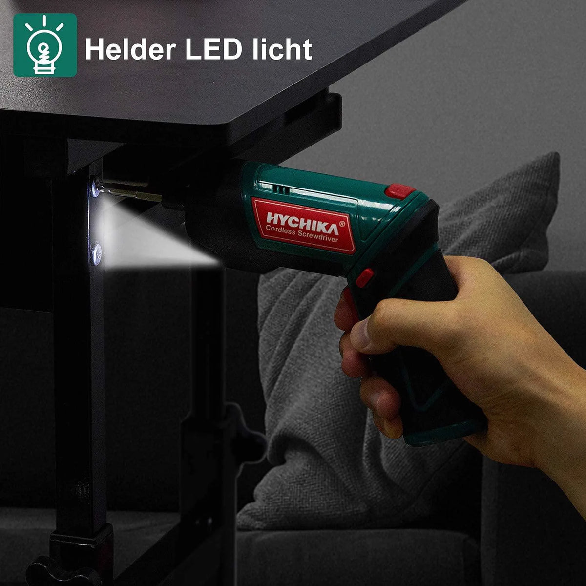 Visseuse électrique sans fil 3,6 V, coffret 20 accessoires — photo 5 sur 5