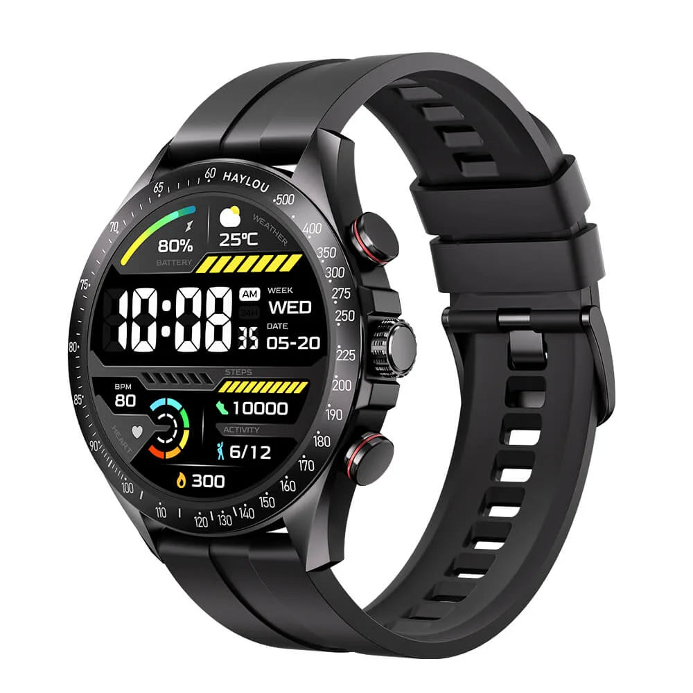 Montre connectée ronde AMOLED avec appels — photo 1 sur 5