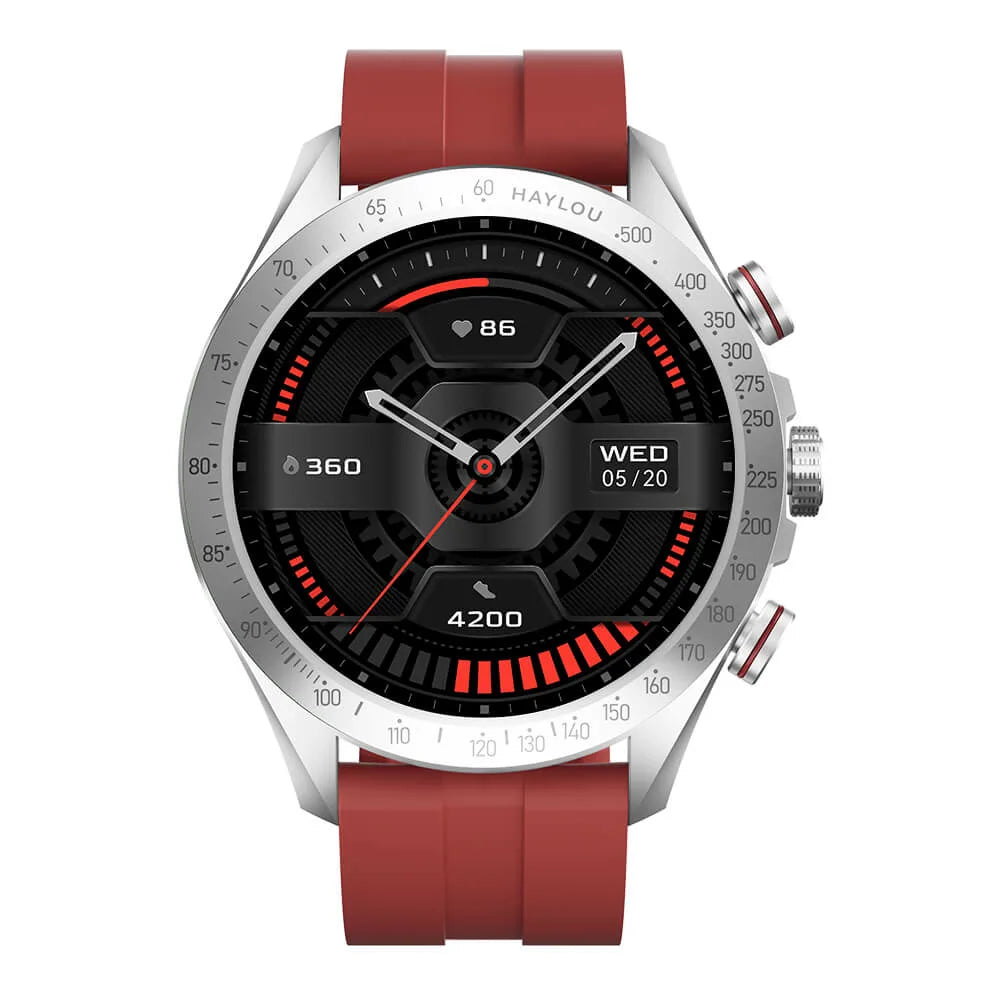 Montre connectée ronde AMOLED avec appels — photo 5 sur 5