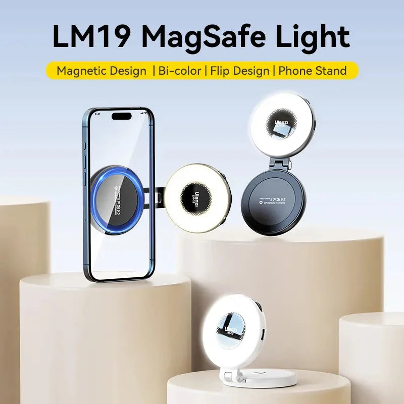 Lampe selfie magnétique pour téléphone — photo 2 sur 5