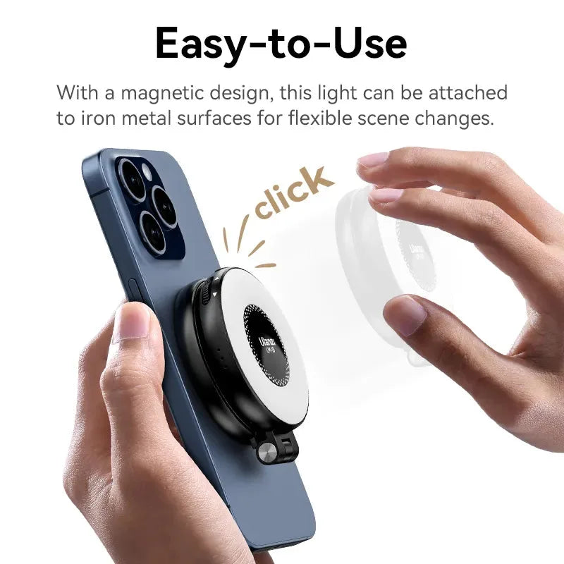 Lampe selfie magnétique pour téléphone — photo 5 sur 5